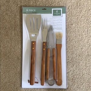 4 piece BBQ tool set
